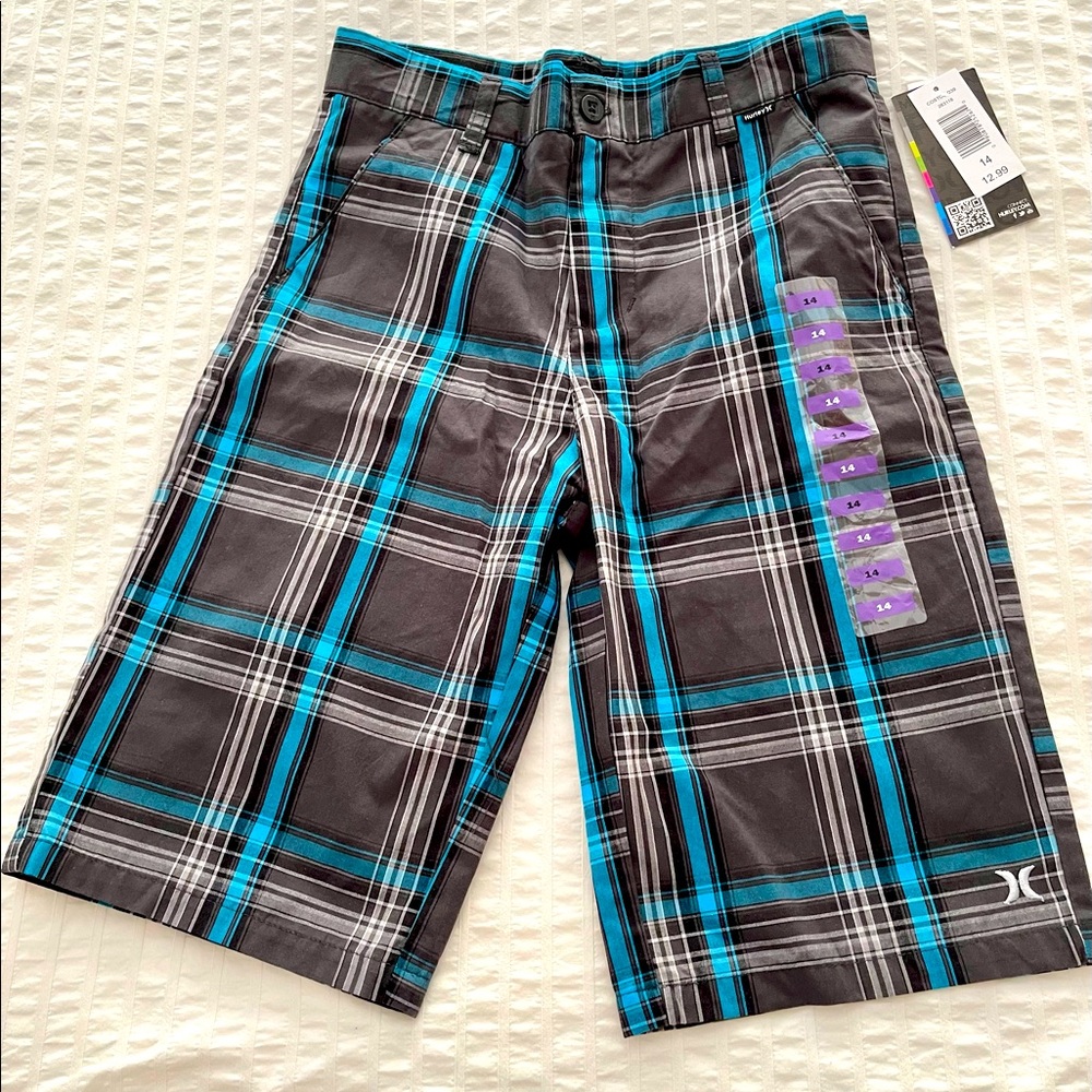 New Hurley boy shorts sz 14 youth NWT